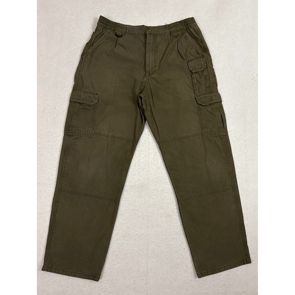 5.11 Tactical Cargo Pants Mens 36x32 Olive Green Cotton Utility 74251